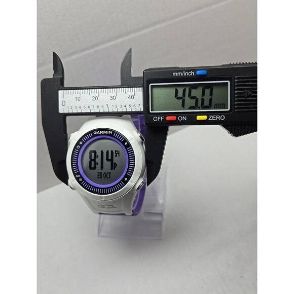 Garmin Approach S2 Golf GPS Watch White Purple Rechargeable Tested US W/ Charger - Picture 5 of 12